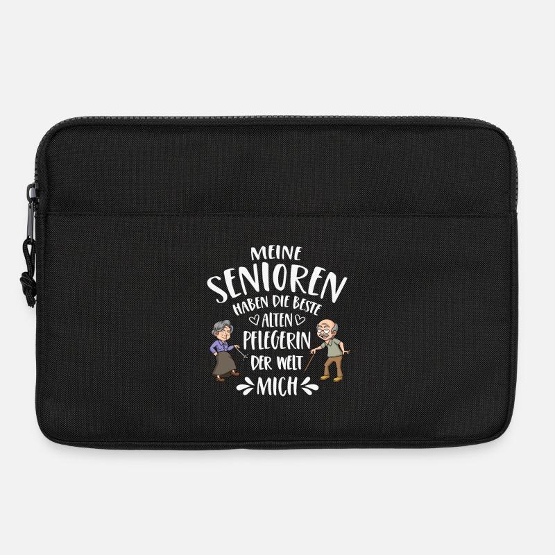 Beste Altenpflegerin der Welt - Laptoptasche 13" - Schwarz