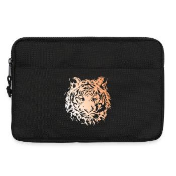 Tigre Illustration Animaux Gros Chat Symbole Icône - Sacoche pour ordinateur portable 13 pouces - noir - Devant
