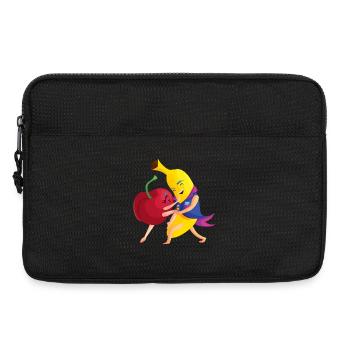Church Banana Dancing KIBA Funny Shirt - Laptop bag 13" - black - Front