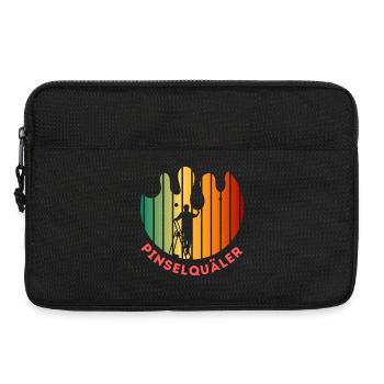 Pinselquäler Maler Handwerker Lackierer Pinsel - Laptoptasche 13" - Schwarz - Vorne