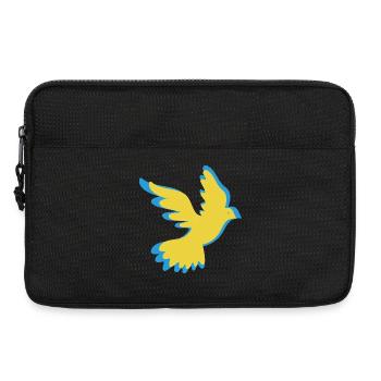 Ukraine Colombe de la Paix - Sacoche pour ordinateur portable 13 pouces - noir - Devant