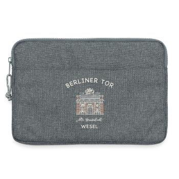 Wesel, Berliner Tor - Laptoptasche 13" - Grau meliert - Vorne