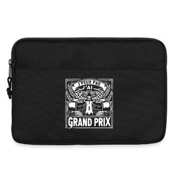 J'Peux Pas J'ai Grand Prix - Sacoche pour ordinateur portable 13 pouces - noir - Devant