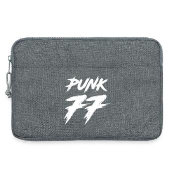PUNK - Laptop bag 13" - heather grey - Front