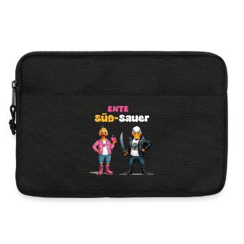 Canard Sucré - Aigre - Sacoche pour ordinateur portable 13 pouces - noir - Devant