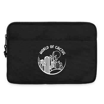 Cactus Plants Nature Landscape Desert Sun Logo - Laptop bag 13" - black - Front