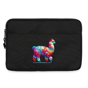 Alpaka - Laptoptasche 13" - Schwarz - Vorne