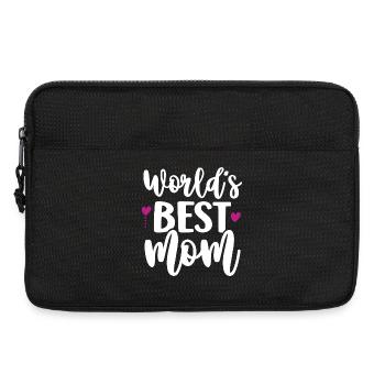 Die beste Mutter der Welt - Laptoptasche 13" - Schwarz - Vorne