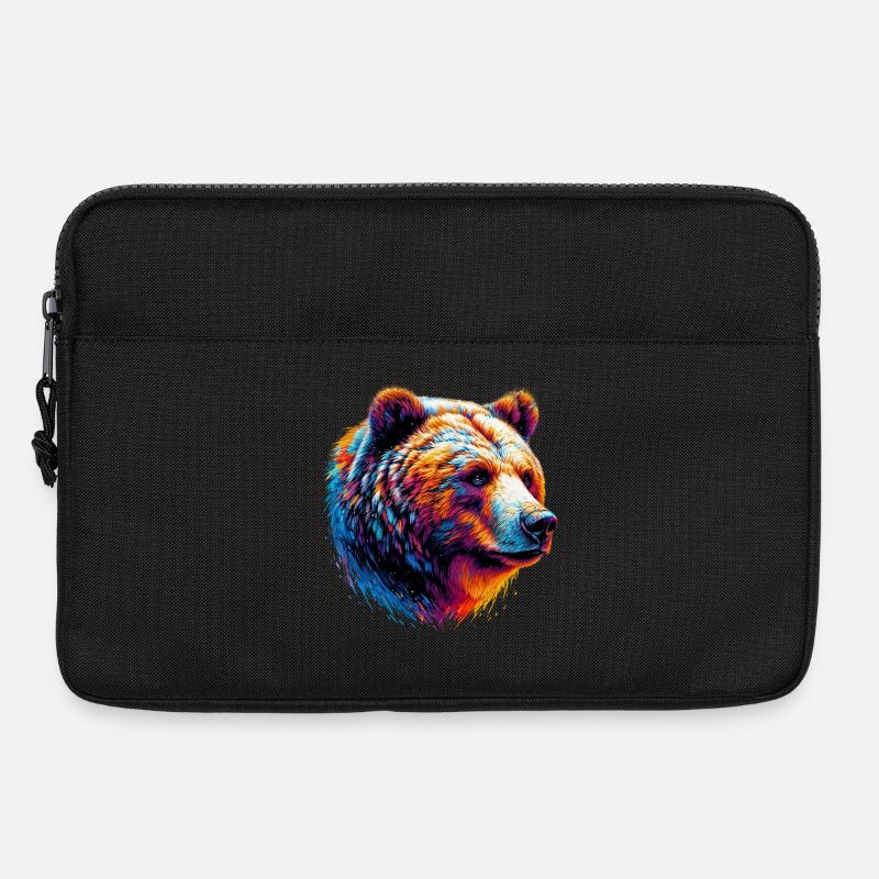 Bear - Laptop bag 13" - black