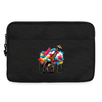 Giraffe - Laptoptasche 13" - Schwarz - Vorne
