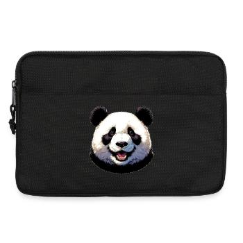 Panda - Laptoptasche 13" - Schwarz - Vorne