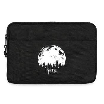 Moon Graffiti Forest Tree Night Moonlight Symbol - Laptop bag 13" - black - Front