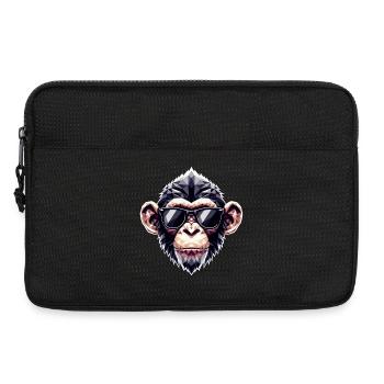 Lunettes de Singe Polygone - Sacoche pour ordinateur portable 13 pouces - noir - Devant