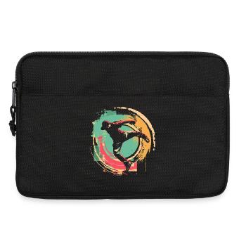 Oldschool B-Boy - Laptoptasche 13" - Schwarz - Vorne