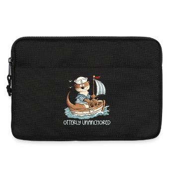 Otter Boat Voilier - Sacoche pour ordinateur portable 13 pouces - noir - Devant