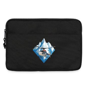Helicopters in winter operations - Laptop bag 13" - black - Front