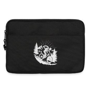 MTB Mountain Bike - Laptop bag 13" - black - Front