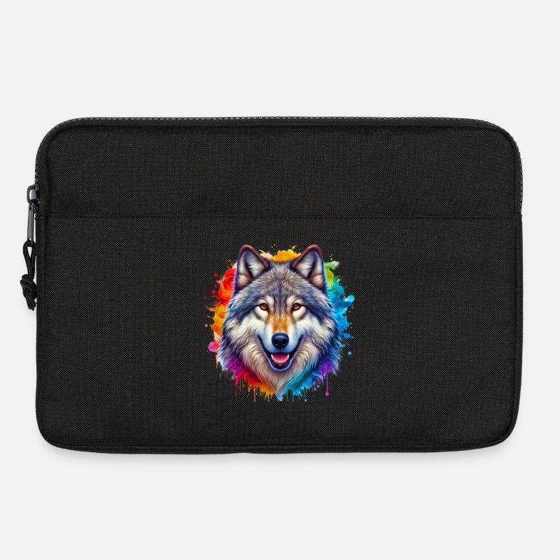 Wolf - Laptoptasche 13" - Schwarz