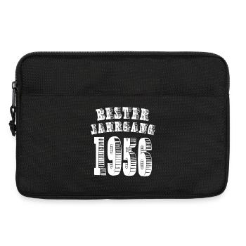 Bester Jahrgang 1956 Geburtstag Geburtsjahr - Laptoptasche 13" - Schwarz - Vorne