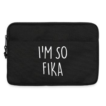 I’M SO FIKA Sverige Suède - Sacoche pour ordinateur portable 13 pouces - noir - Devant