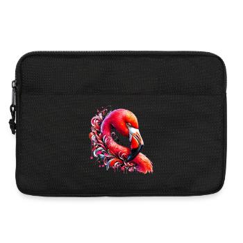 Flamingo - Laptop bag 13" - black - Front
