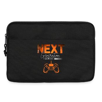 Next Generation Gamer Tee - Laptop bag 13" - black - Front