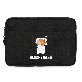 Sleepybara - Laptop bag 13" - black - Front