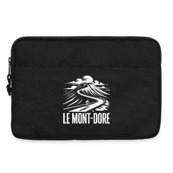 Le Mont-Dore – Cycling & Volcanic Mountain - Laptop bag 13" - black - Front