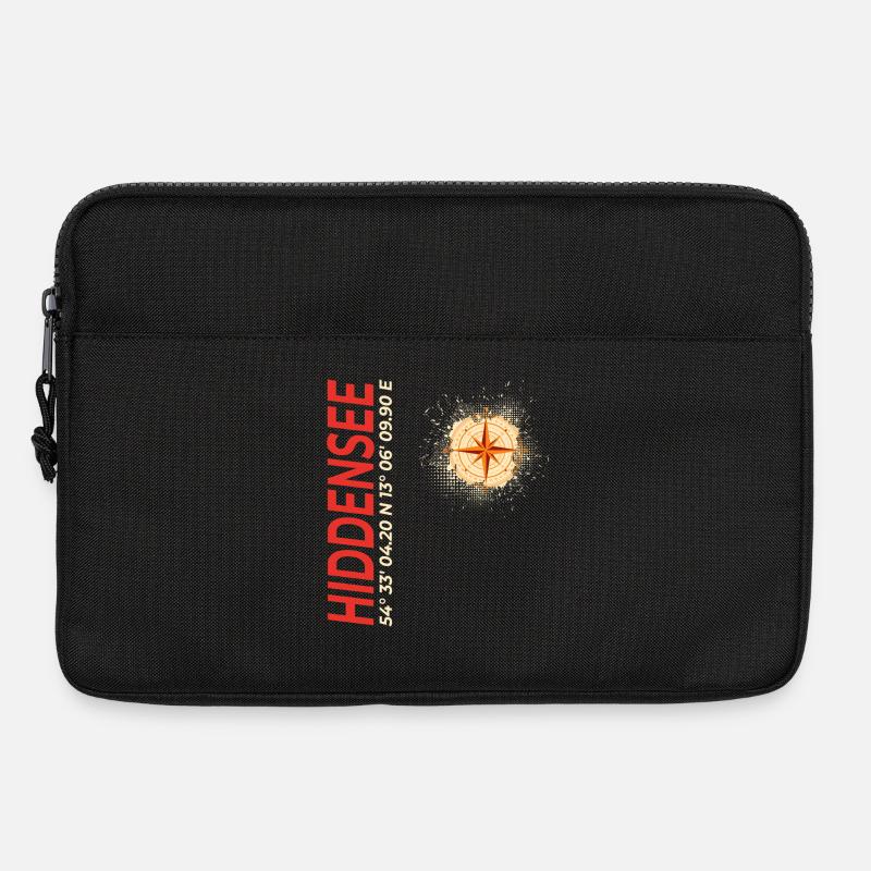 Hiddensee - Laptoptasche 13" - Schwarz