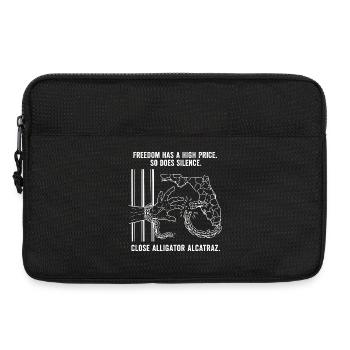 Alligator Alcatraz - Laptoptasche 13" - Schwarz - Vorne