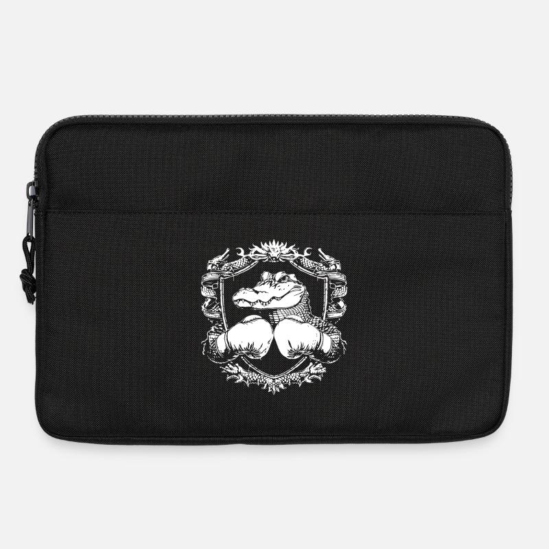 Krokodil Boxer - Laptoptasche 13" - Schwarz