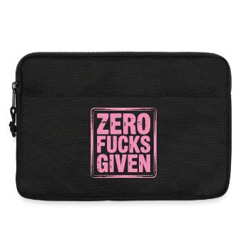 Relaxed expression of self-assurance - Laptop bag 13" - black - Front