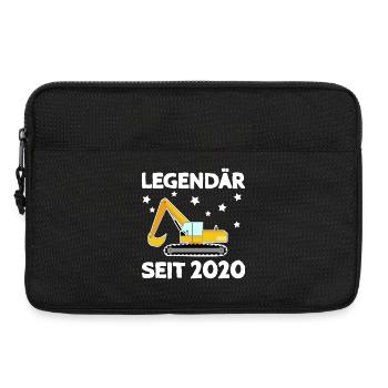 Legendary since 2020 excavator - Laptop bag 13" - black - Front