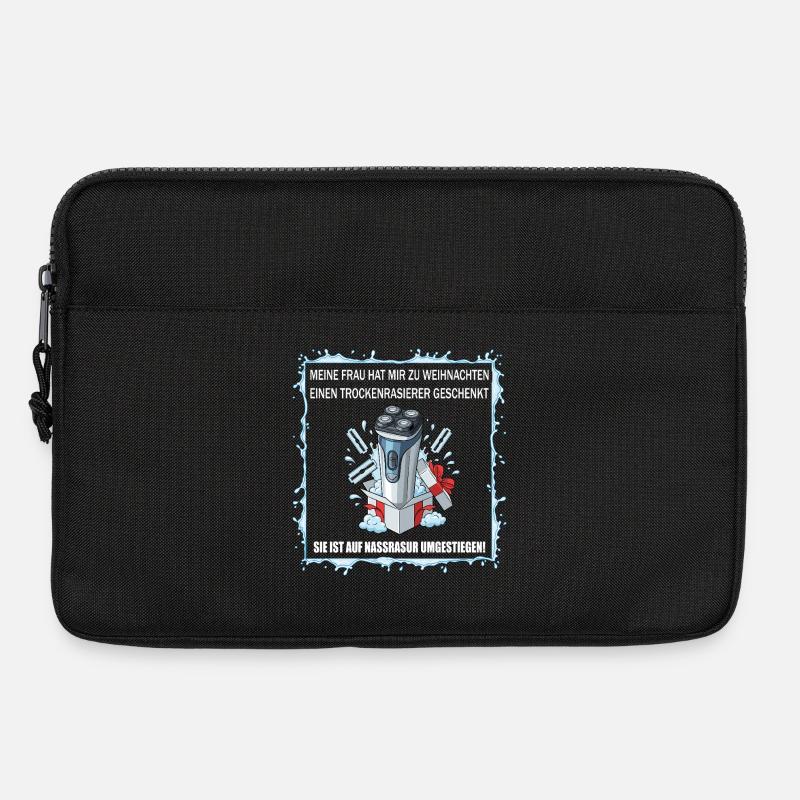 Trockenrasierer-Geschenk - Laptoptasche 13" - Schwarz
