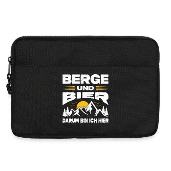 Hiking Sayings Hiker Hiking Outfits - Laptop bag 13" - black - Front