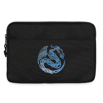 Galaktischer keltischer Drache - Laptoptasche 13" - Schwarz - Vorne