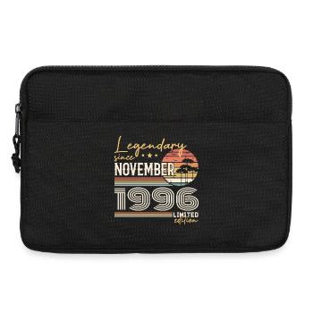 Vintage November 1996 Retro November 1996 - Laptop bag 13" - black - Front