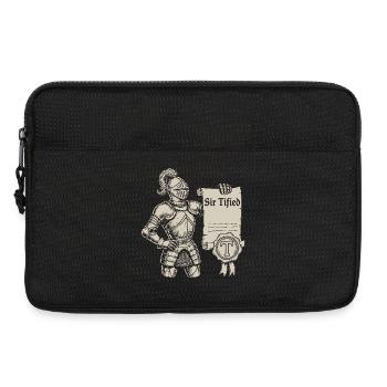 Sir Tified Knight Funny Renaissance Faire Men LARP - Laptoptasche 13" - Schwarz - Vorne
