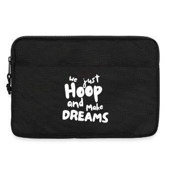 Wir reifen und machen Träume - Laptoptasche 13" - Schwarz - Vorne