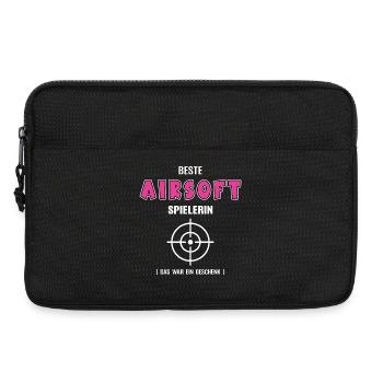 Best Airsoft Player Airsofter Airsoft Player - Laptop bag 13" - black - Front