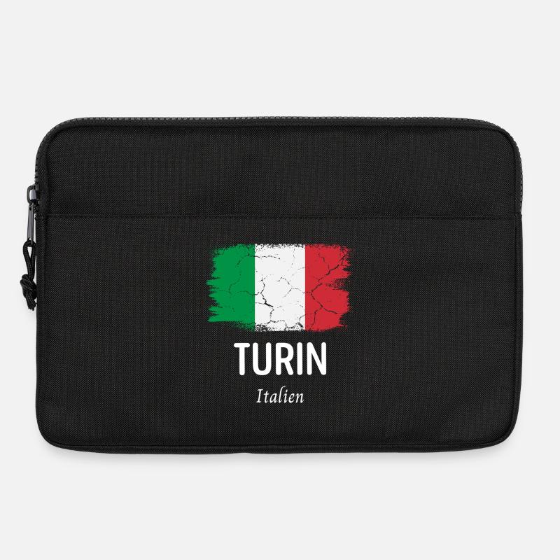 Turin - Laptoptasche 13" - Schwarz
