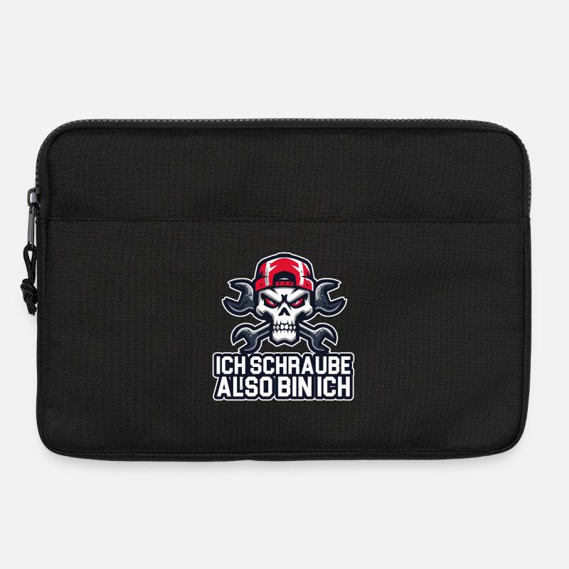 I screw, therefore I am – workshop philosophy - Laptop bag 13" - black