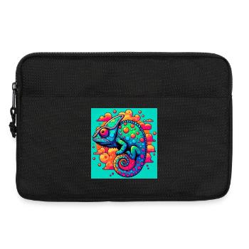 Chamäleon - Laptoptasche 13" - Schwarz - Vorne