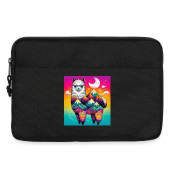 Alpaka - Laptoptasche 13" - Schwarz - Vorne