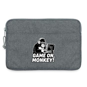 Tombola de jeu en mode jeu - Sacoche pour ordinateur portable 13 pouces - gris chiné - Devant