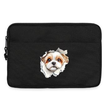 Shih Tzu - Laptoptasche 13" - Schwarz - Vorne