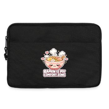 Ramen is my comfort zone - Laptoptasche 13" - Schwarz - Vorne
