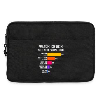 Warum ich beim Squash verliere Squash - Laptoptasche 13" - Schwarz - Vorne