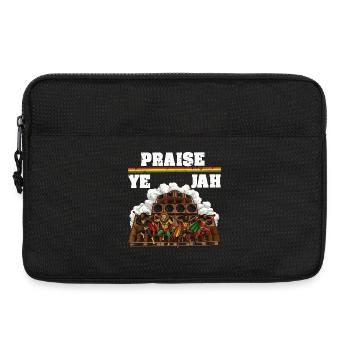 Praise Jah Rasta - Laptop bag 13" - black - Front