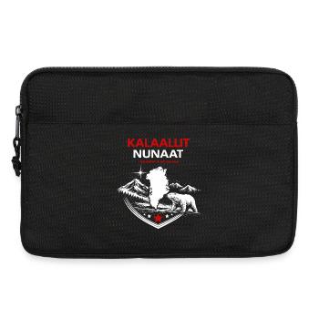 Kalaallit Nunaat - Grönland Natur & Protest Motiv - Laptoptasche 13" - Schwarz - Vorne